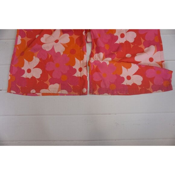 Mirae Paris Floral Retro Chic High-Waisted Wide-Leg Pants – Size 40 (US 8) - Picture 11 of 11